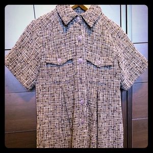 Chanel Original-Tweed Jacket Dress Size 4